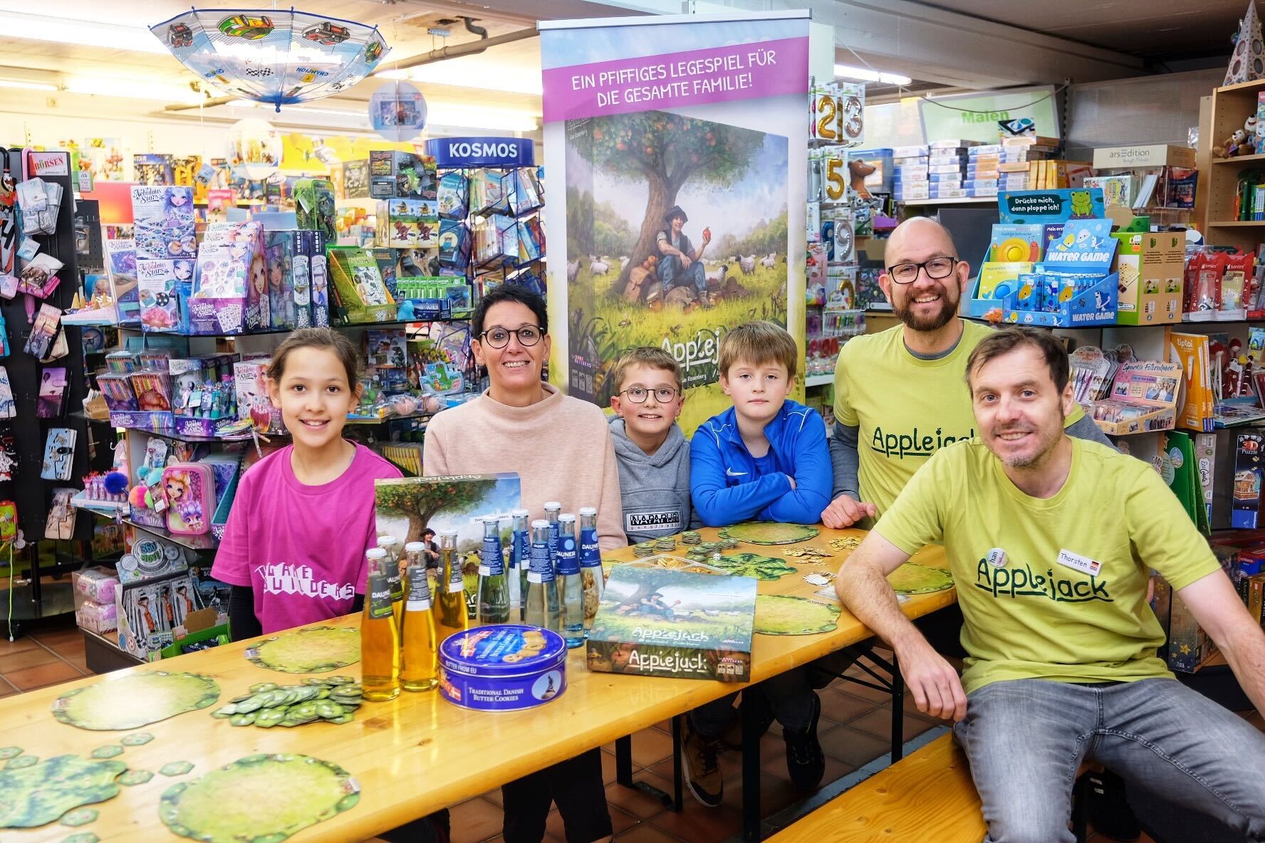 The Game Builders und Calderan auf der Spielelesung im Kaufhaus Minninger in Daun