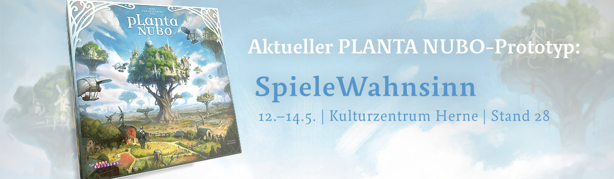 PLANTA NUBO-Banner SpieleWahnsinn