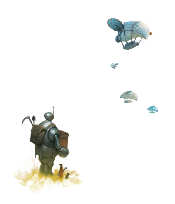 Botbot und Luftschiffe